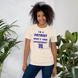 Terre Haute North HS Patriots - Superpower (blue)  -  Short-Sleeve Unisex T-Shirt - EdgyHaute