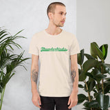 North Central HS Thunderbirds - Banner (green) - Short-Sleeve Unisex T-Shirt - EdgyHaute