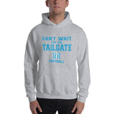 Martinsville Jr.-Sr. HS Blue Streaks - Tailgate (blue/white)  -  Hooded Sweatshirt - EdgyHaute