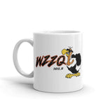 WZZQ 107.5 - design 2 (color) - Terre Haute Indiana  -  Coffee Mug - EdgyHaute