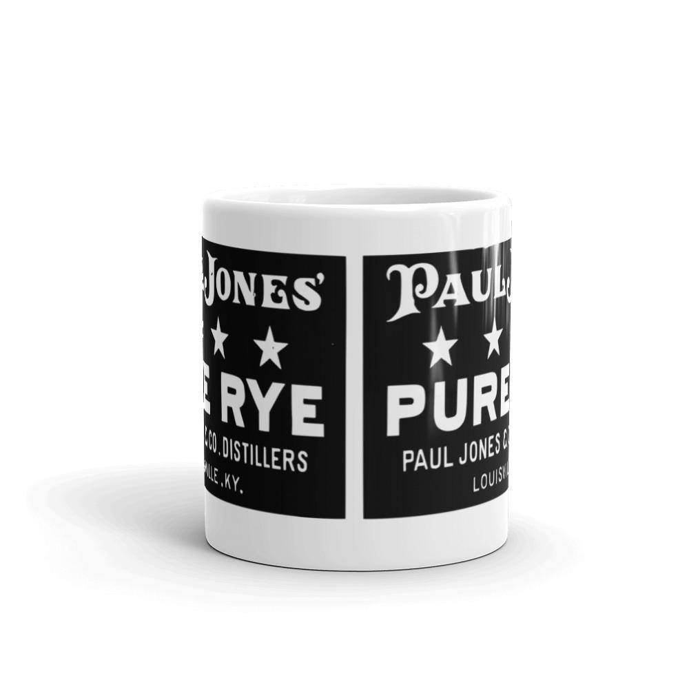 KY - Louisville - Paul Jones & Co. Distillers - Paul Jones Pure Rye Whiskey  -  Coffee Mug - EdgyHaute