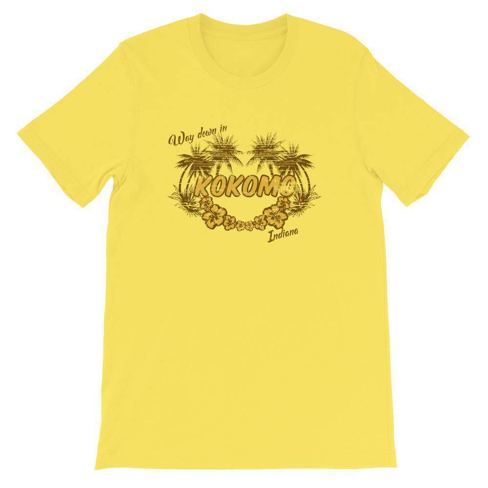 Way Down in Kokomo - dark design  -  Short-Sleeve Unisex T-Shirt - EdgyHaute