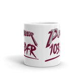 WPFR 103 - Power 103 (gray/maroon) - Terre Haute Indiana  -  Coffee Mug - EdgyHaute