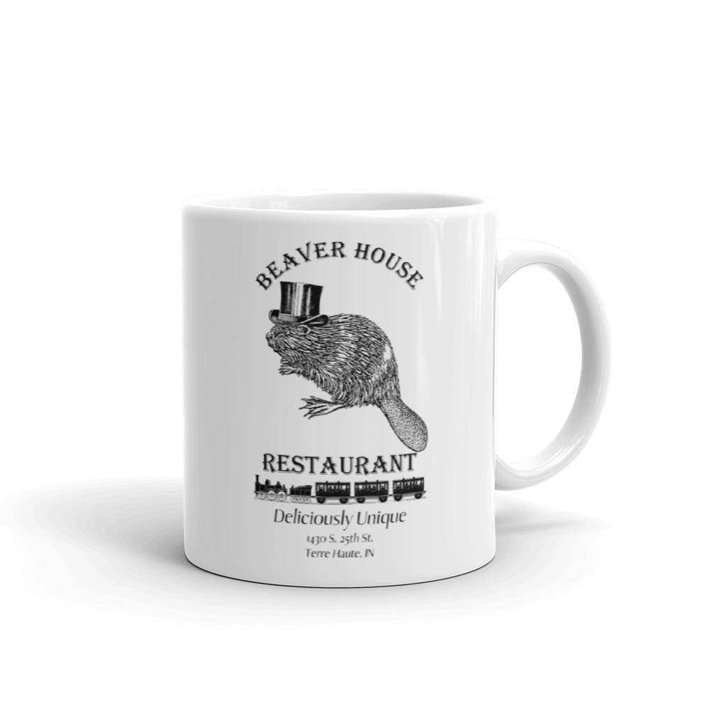 Beaver House Restaurant - Terre Haute Indiana  -  Coffee Mug - EdgyHaute