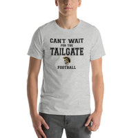 Covington Community HS Trojans - Tailgate (black/gold/white)  -  Short-Sleeve Unisex T-Shirt - EdgyHaute