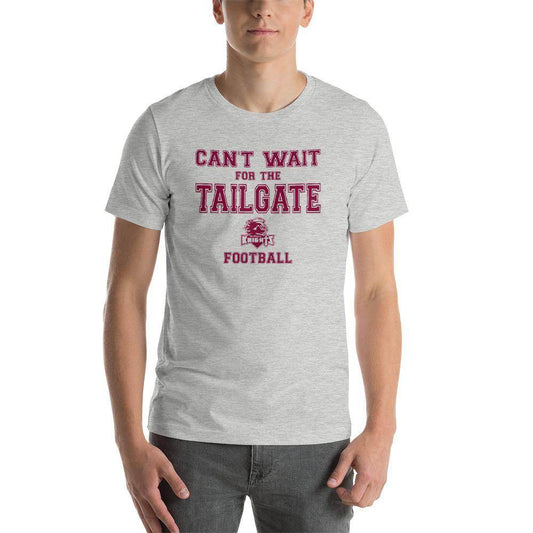 Northview HS Knights - Tailgate (maroon)  -  Short-Sleeve Unisex T-Shirt - EdgyHaute