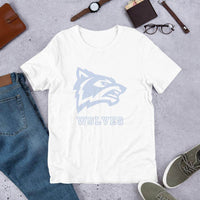 Parke Heritage HS Wolves - Whiteout Spirit Game - Short-Sleeve Unisex T-Shirt - EdgyHaute