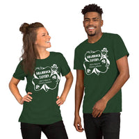 Shamrock Tavern (white) - Clinton Indiana  -  Short-Sleeve Unisex T-Shirt - EdgyHaute