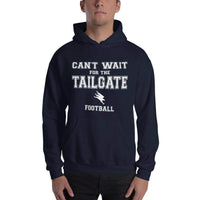 North Vermillion Jr/Sr HS Falcons - Tailgate (white)  -  Hooded Sweatshirt - EdgyHaute