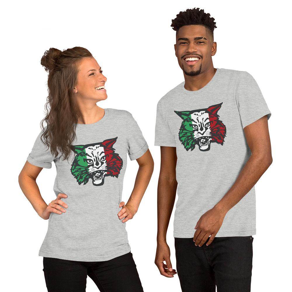 South Vermillion HS Wildcats - Italian heritage  -  Short-Sleeve Unisex T-Shirt - EdgyHaute