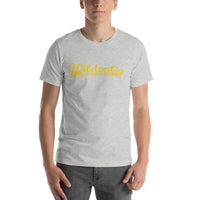 South Vermillion HS Wildcats - Banner (yellow)  -  Short-Sleeve Unisex T-Shirt - EdgyHaute