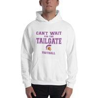 Kansas/Shiloh/Oakland HS Tri-County Titans - Tailgate (purple/orange/blue/white)  -  Hooded Sweatshirt - EdgyHaute