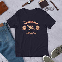 The Bomber Bar - Terre Haute Indiana -  Short-Sleeve Unisex T-Shirt - EdgyHaute