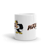WZZQ 107.5 - design 2 (color) - Terre Haute Indiana  -  Coffee Mug - EdgyHaute