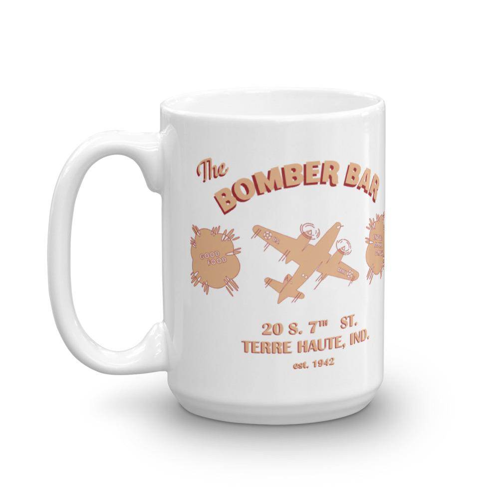 The Bomber Bar - Terre Haute Indiana  -  Coffee Mug - EdgyHaute