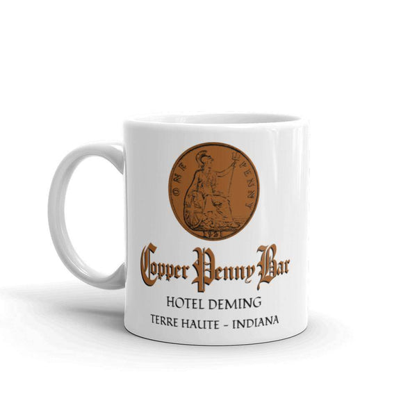 Copper Penny Bar - Terre Haute Indiana  -  Coffee Mug - EdgyHaute