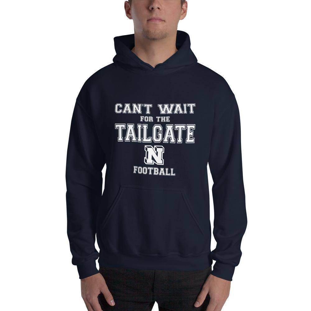Terre Haute North HS Patriots - Tailgate (white)  -  Hooded Sweatshirt - EdgyHaute