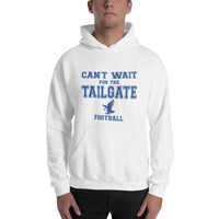 South Putnam MS/HS Eagles - Tailgate (blue/red/white)  -  Hooded Sweatshirt - EdgyHaute