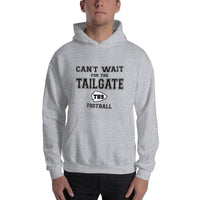 Terre Haute South HS Braves - Tailgate (black/white)  -  Hooded Sweatshirt - EdgyHaute