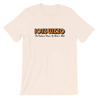 WZZQ 107.5 (black/orange) - Terre Haute Indiana  -  Short-Sleeve Unisex T-Shirt - EdgyHaute