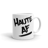 Haute AF - Terre Haute Indiana  -  Coffee Mug - EdgyHaute