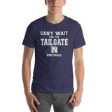 Terre Haute North HS Patriots - Tailgate (white)  -  Short-Sleeve Unisex T-Shirt - EdgyHaute