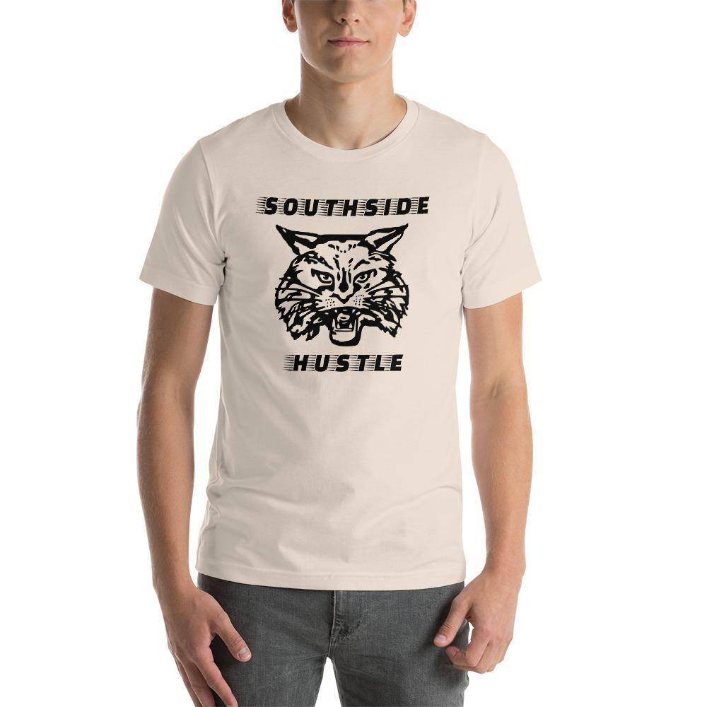South Vermillion HS Wildcats - Southside Hustle (black)  -  Short-Sleeve Unisex T-Shirt - EdgyHaute