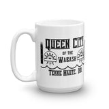 Queen City of the Wabash - Terre Haute Indiana  -  Coffee Mug - EdgyHaute