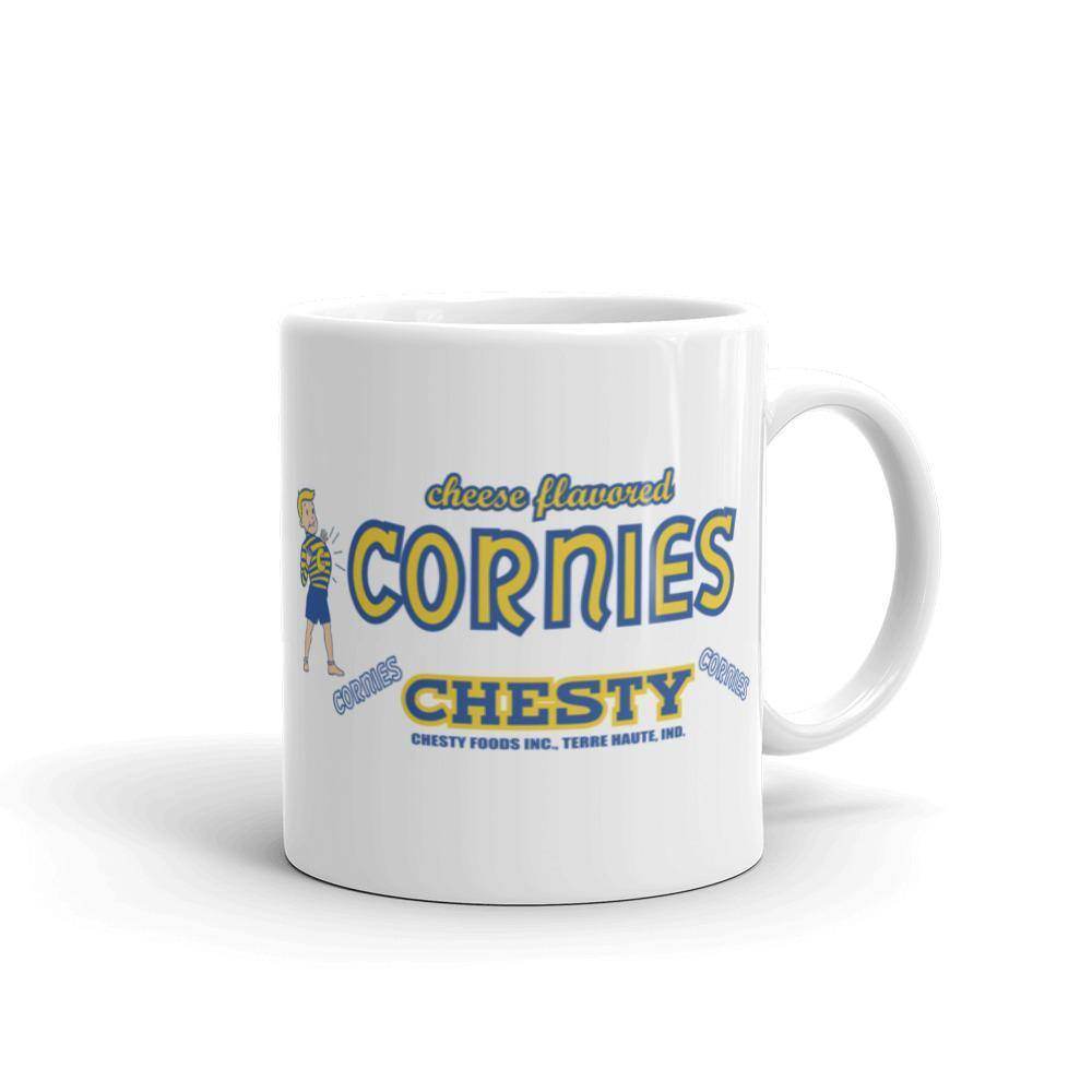 Chesty Cornies / Chesty Foods - Terre Haute Indiana  -  Coffee Mug - EdgyHaute