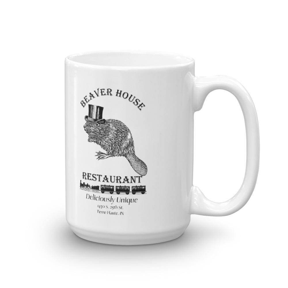 Beaver House Restaurant - Terre Haute Indiana  -  Coffee Mug - EdgyHaute