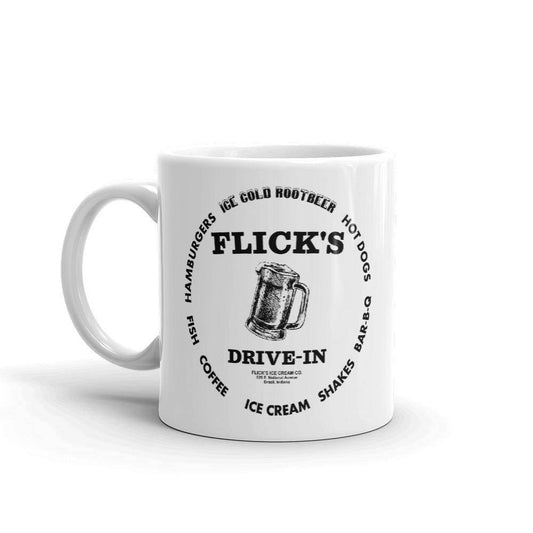 Flick’s Drive-In / Dairy Bar - rootbeer mug design - Brazil Indiana  -  Coffee Mug - EdgyHaute