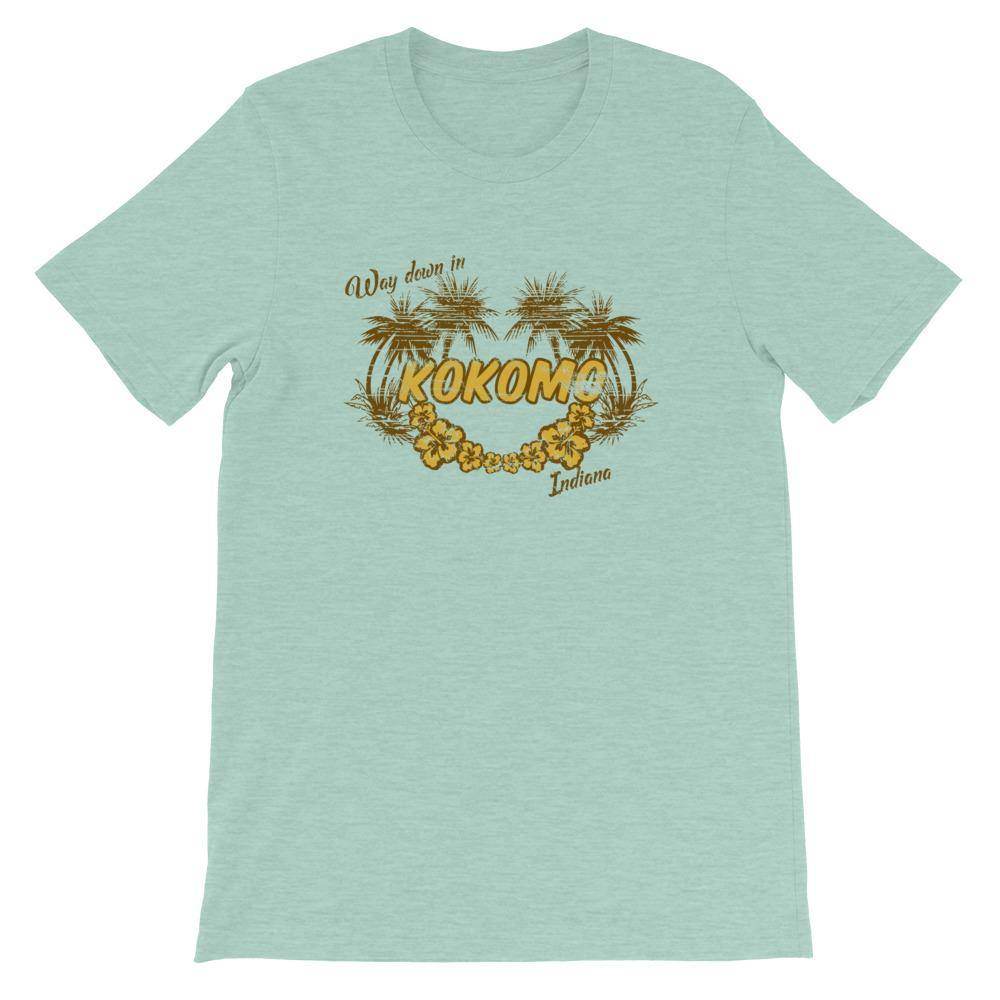 Way Down in Kokomo - dark design  -  Short-Sleeve Unisex T-Shirt - EdgyHaute