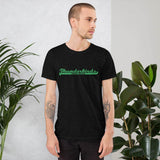 North Central HS Thunderbirds - Banner (green) - Short-Sleeve Unisex T-Shirt - EdgyHaute