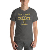 Covington Community HS Trojans - Tailgate (gold/white)  -  Short-Sleeve Unisex T-Shirt - EdgyHaute