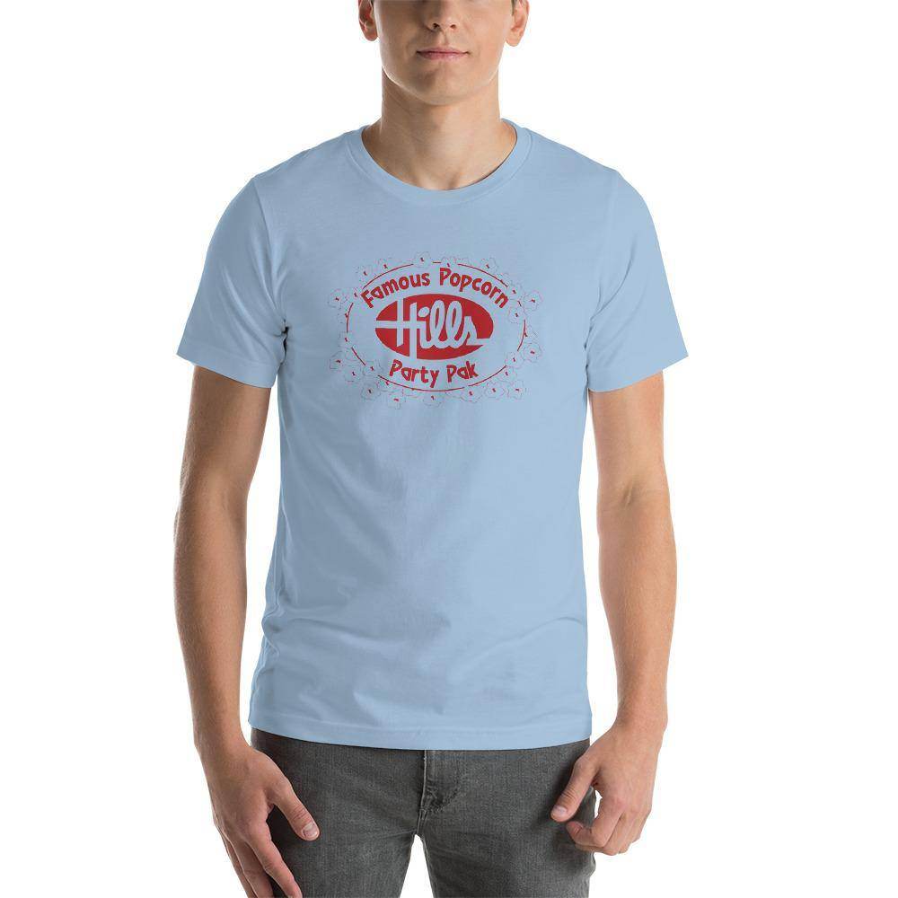 Hills Department Store - Popcorn Party Pak (red) - Terre Haute Indiana  -  Short-Sleeve Unisex T-Shirt - EdgyHaute