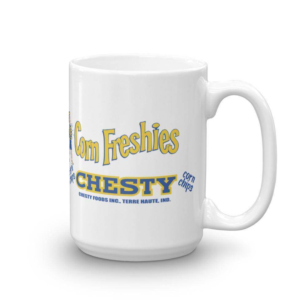 Chesty Corn Chips / Chesty Foods - Terre Haute Indiana  -  Coffee Mug - EdgyHaute