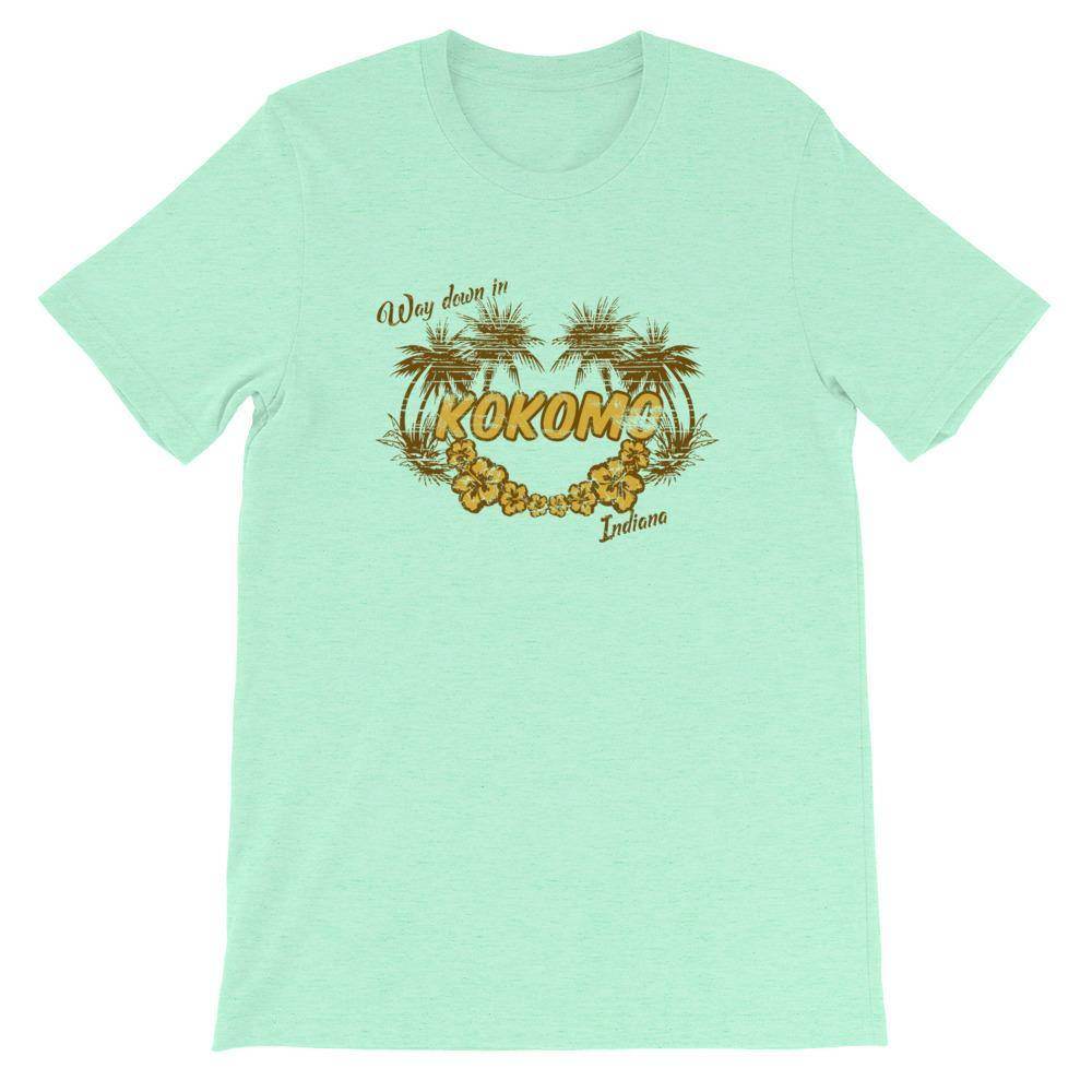 Way Down in Kokomo - dark design  -  Short-Sleeve Unisex T-Shirt - EdgyHaute