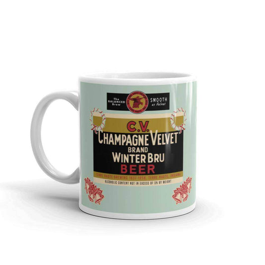 Champagne Velvet Winter Bru - Terre Haute Indiana  -  Coffee Mug - EdgyHaute