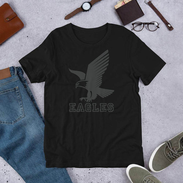South Putnam MS/HS Eagles - Blackout Spirit Game - Short-Sleeve Unisex T-Shirt - EdgyHaute