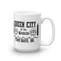 Queen City of the Wabash - Terre Haute Indiana  -  Coffee Mug - EdgyHaute