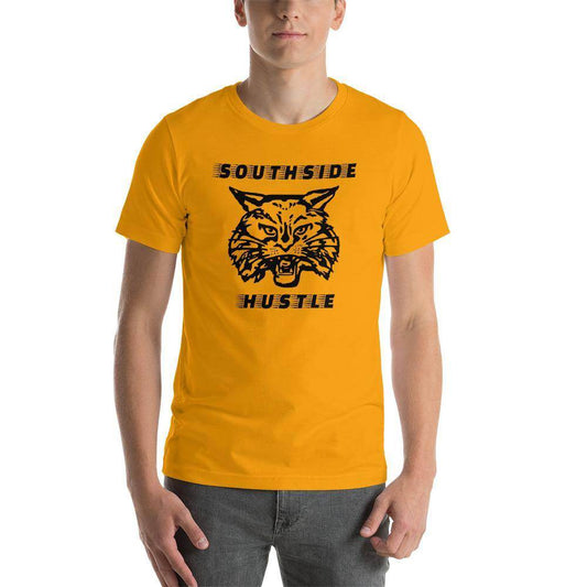 South Vermillion HS Wildcats - Southside Hustle (black)  -  Short-Sleeve Unisex T-Shirt - EdgyHaute