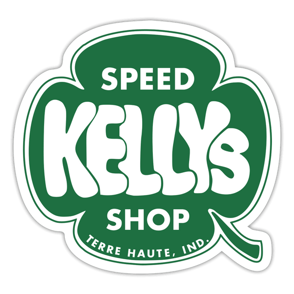 Kelly's Speed Shop - Sticker - white matte