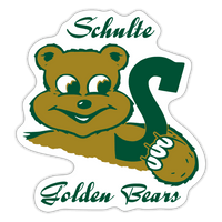 Schulte HS Golden Bears - Sticker - white matte