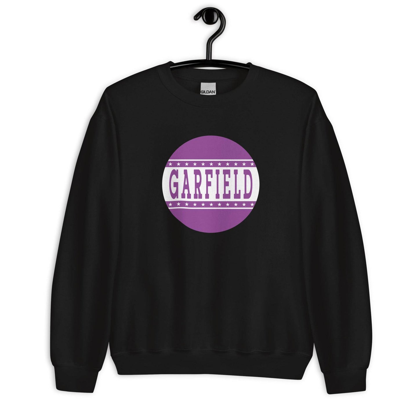 Garfield HS Purple Eagles - button design  -  Unisex Sweatshirt - EdgyHaute