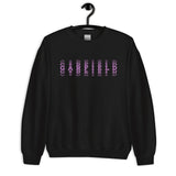 Garfield HS Purple Eagles - faded text  -  Unisex Sweatshirt - EdgyHaute