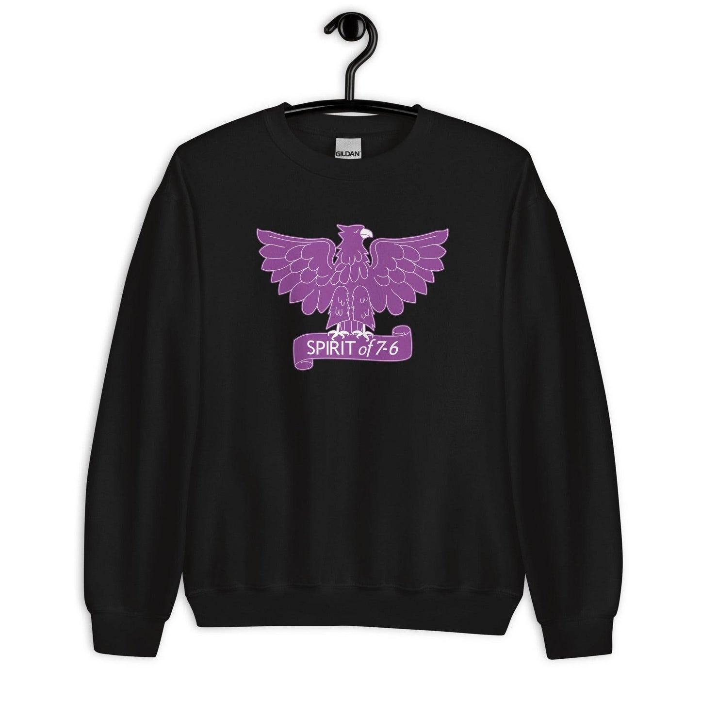 Garfield HS Purple Eagles - Spirit of 7-6  -  Unisex Sweatshirt - EdgyHaute