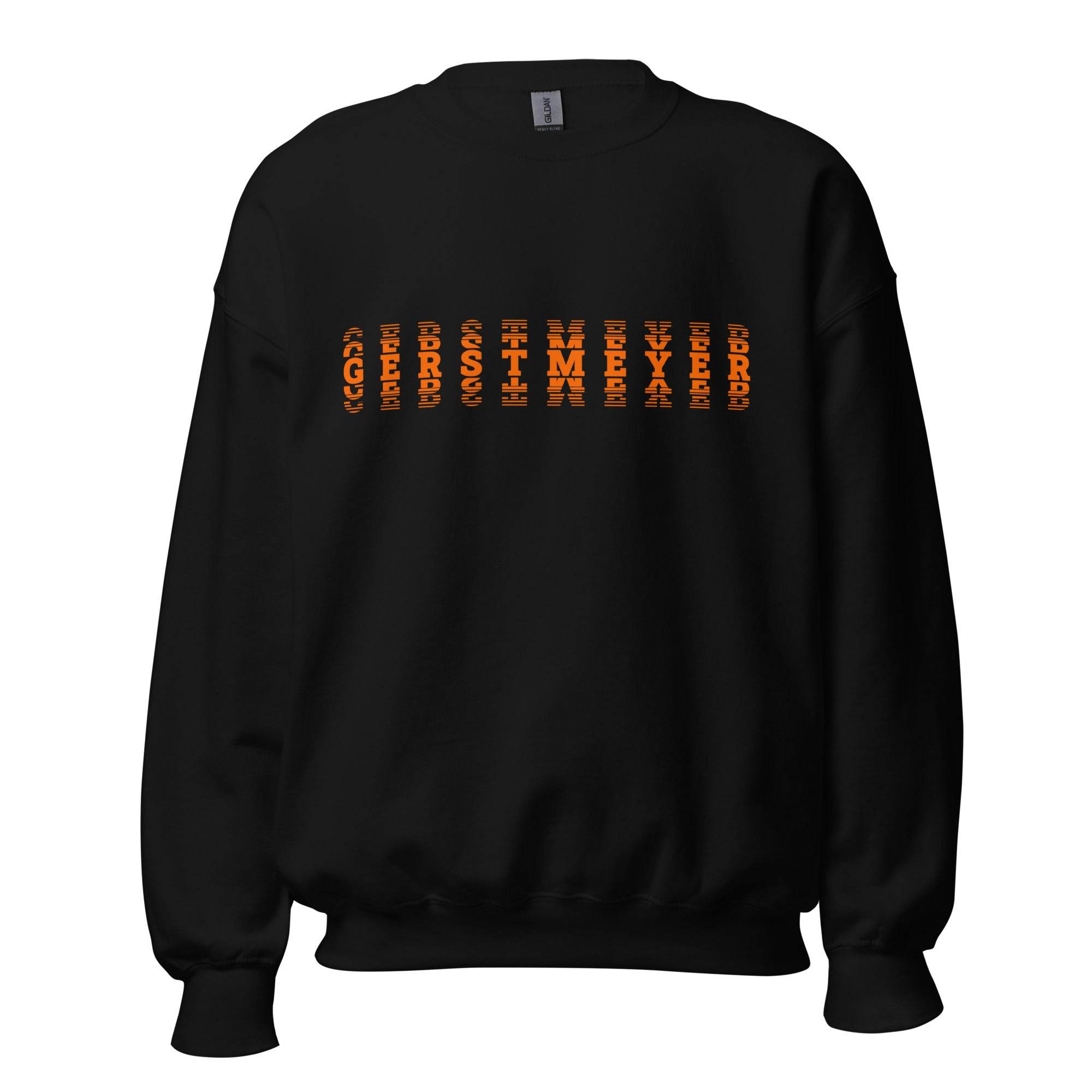 Gerstmeyer HS Black Cats - faded text  -  Unisex Sweatshirt - EdgyHaute