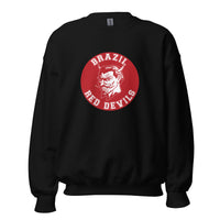 Brazil HS Red Devils - Mascot design - Unisex Sweatshirt - EdgyHaute