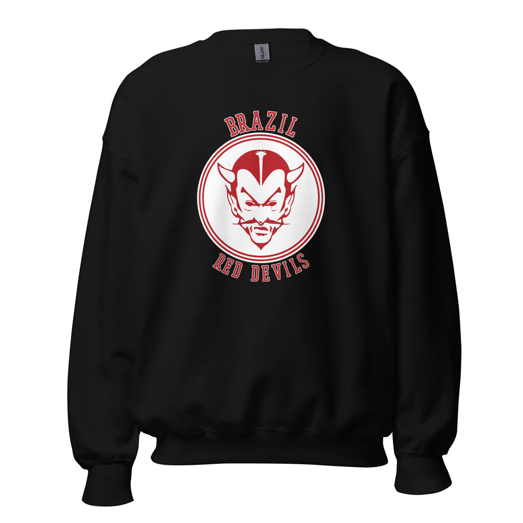 Brazil HS Red Devils - Center court design - Unisex Sweatshirt - EdgyHaute