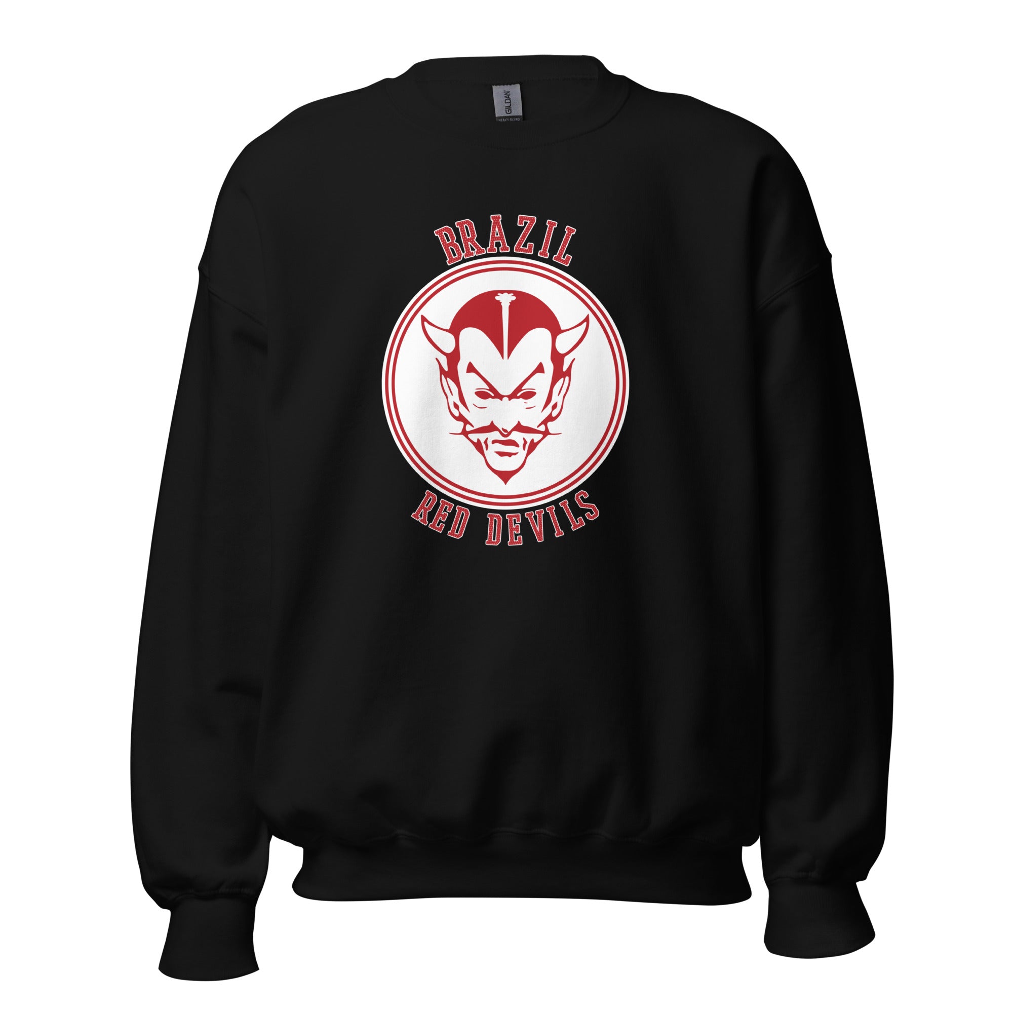 Brazil HS Red Devils - Center court design - Unisex Sweatshirt - EdgyHaute